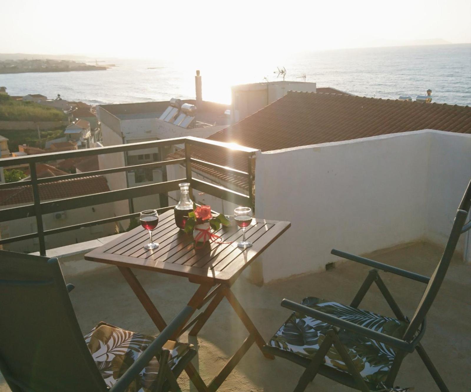 Sunny Family Apartment In Chania Close To The Sea Экстерьер фото