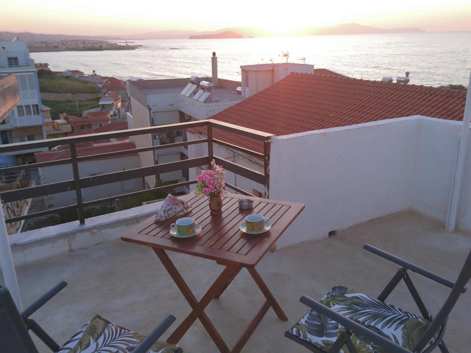 Sunny Family Apartment In Chania Close To The Sea Экстерьер фото